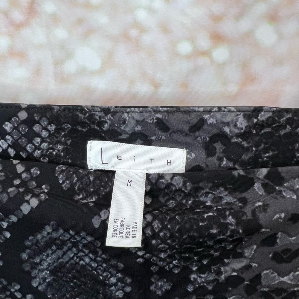 NEW Leith Square Neck Tank in Snake Print - Picture 4 of 9